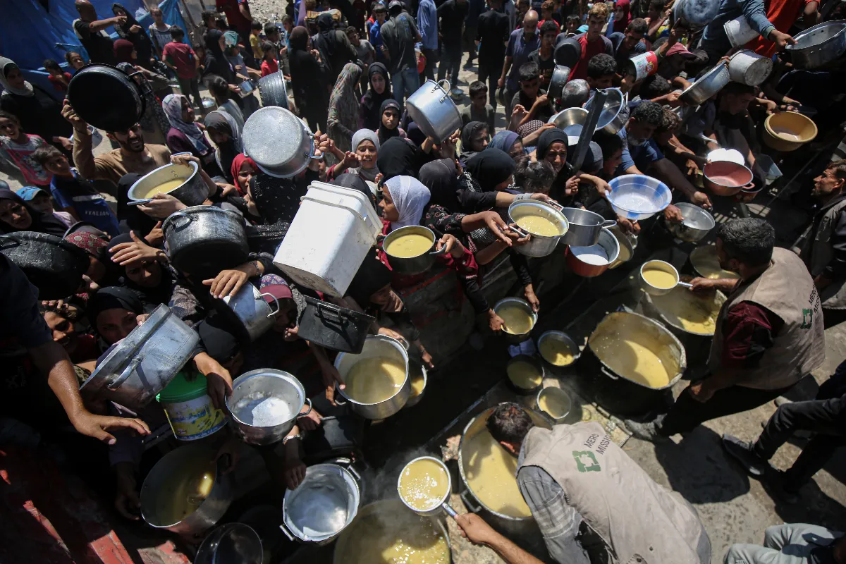 加薩饑荒惡化 世衛：近1.2萬5歲以下幼童營養不良